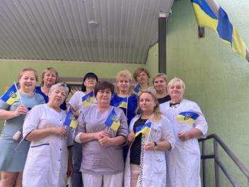 Димерська лікарня під час державних свят
