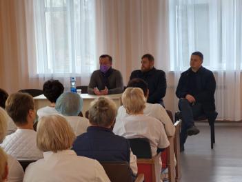 Володимир Підкурганний провів робочу нараду зі співробітниками КНП «Димерська центральна селищна лікарня»
