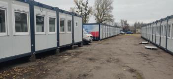 У Димерській громаді змонтовано модульне містечко