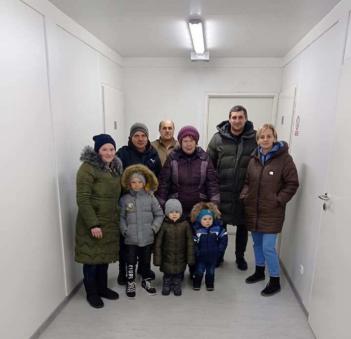 Надано прихисток багатодітній родині з Херсонщини