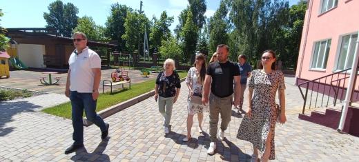 Димерську громаду з робочим візитом відвідала керівник Регіонального офісу ULEAD з Європою / ULEAD with Europe у Київській області Іванченко Олена