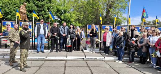 Відкриття Алеї Слави у с.Демидів