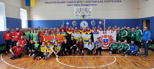 Команда з Київської області стала чемпіоном України з волейболу сидячи серед спортсменів з ураженнями опорно-рухового апарату