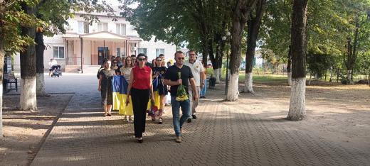 Хода пам`яті у День пам’яті захисників України, які загинули в боротьбі за незалежність, суверенітет та територіальну цілісність України