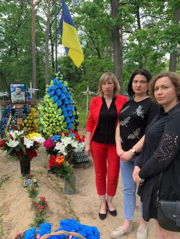 Вшанували світлу пам’ять полеглого захисника України з Катюжанки