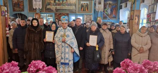 У день Богоявлення привітали ювіляра, настоятеля храму святих безсрібників Кузьми та Дем`яна